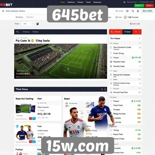 Apostas esportivas na 645bet em destaque